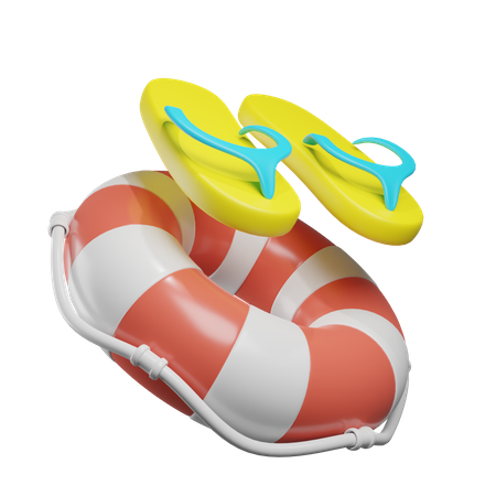 Slippers  3D Icon