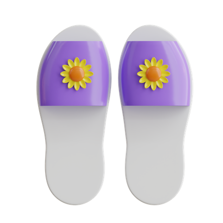 Slippers  3D Icon