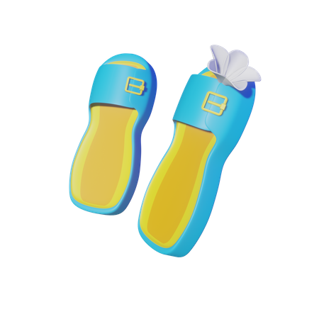 Slippers  3D Icon