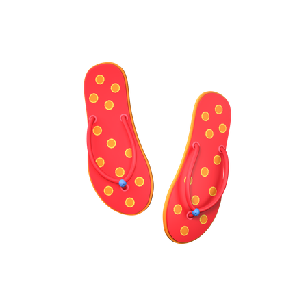 Slippers  3D Icon