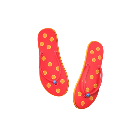 Slippers  3D Icon