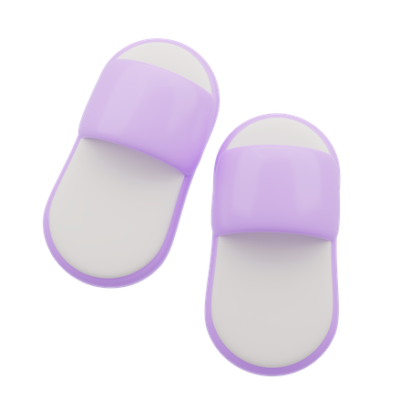 Slippers  3D Icon