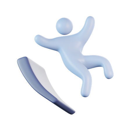 Slippery Floor  3D Icon