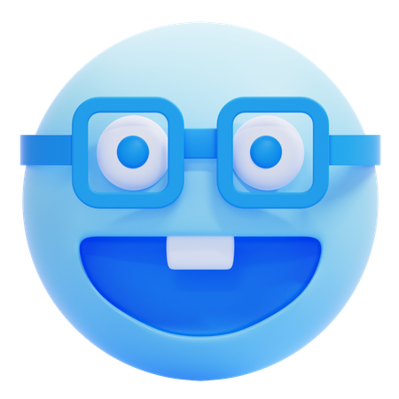 Smart Emoji  3D Icon