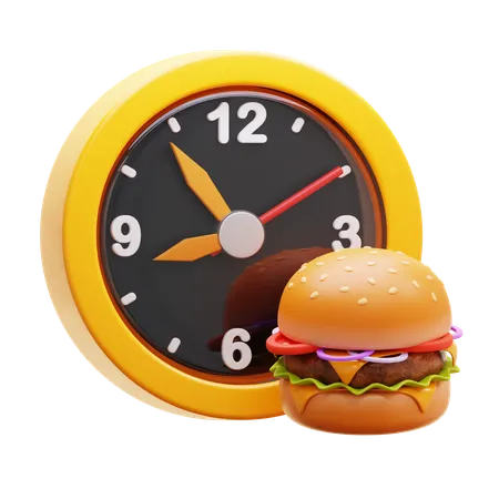 SNACK TIME  3D Icon