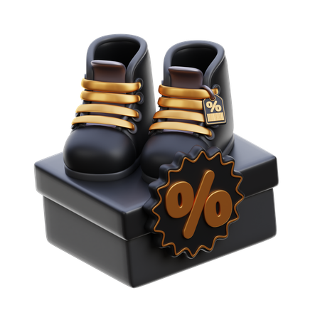 Sneakers Sale  3D Icon