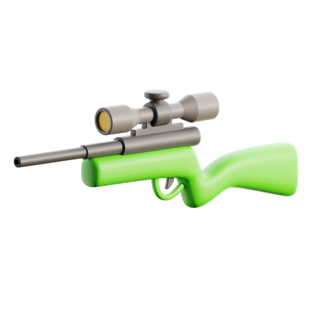 Sniper  3D Icon