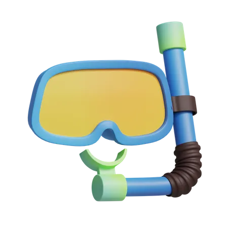 Snorkel  3D Icon