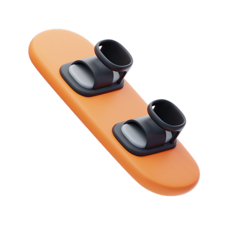 Snow Board  3D Icon