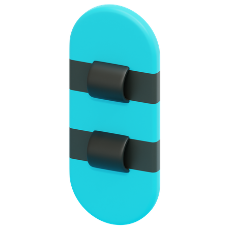 Snow Board  3D Icon