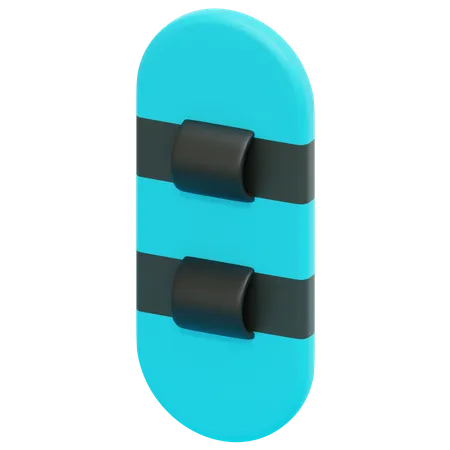 Snow Board  3D Icon