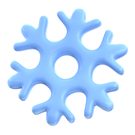 Snowflake  3D Icon