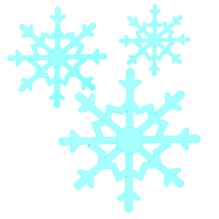 Snowflake  3D Icon