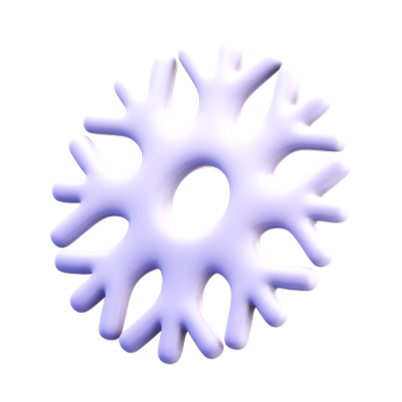 Snowflake  3D Icon