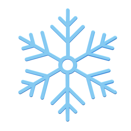 Snowflake  3D Icon