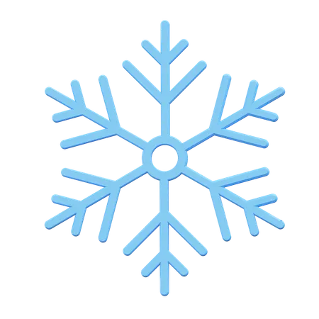 Snowflake  3D Icon