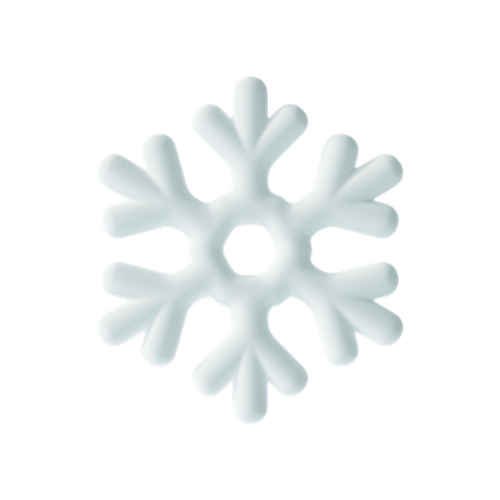 Snowflake  3D Illustration