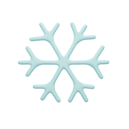 Snowflake  3D Illustration