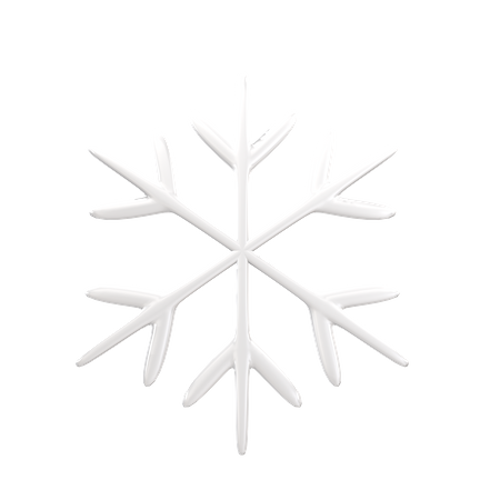 Snowflake  3D Icon