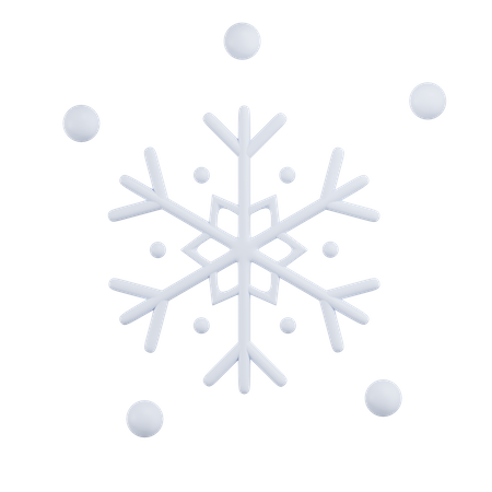 Snowflake  3D Icon