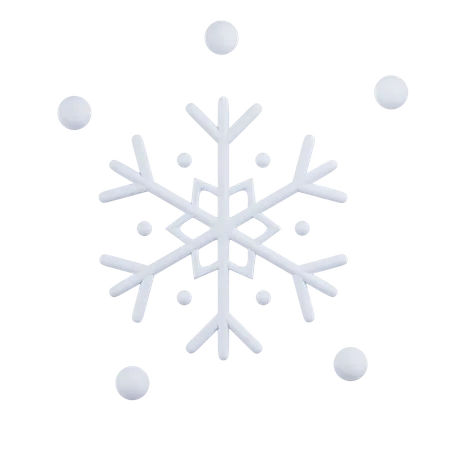 Snowflake  3D Icon