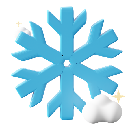 Snowflake  3D Icon