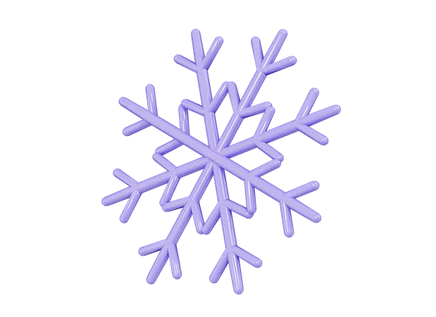 Snowflake  3D Icon