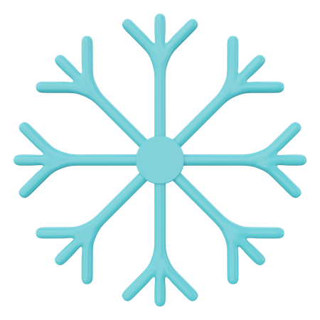 Snowflake  3D Icon