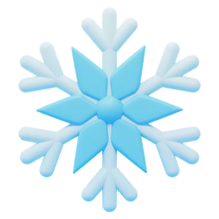 SNOWFLAKE  3D Icon