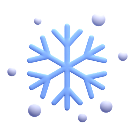 Snowflake  3D Icon