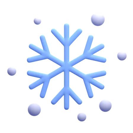 Snowflake  3D Icon