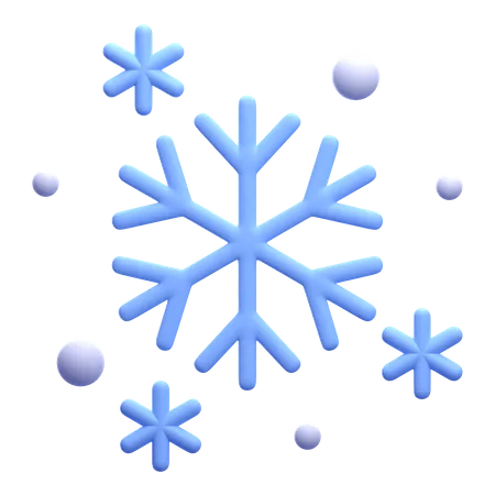 Snowflake  3D Icon