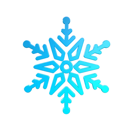 Snowflake  3D Icon