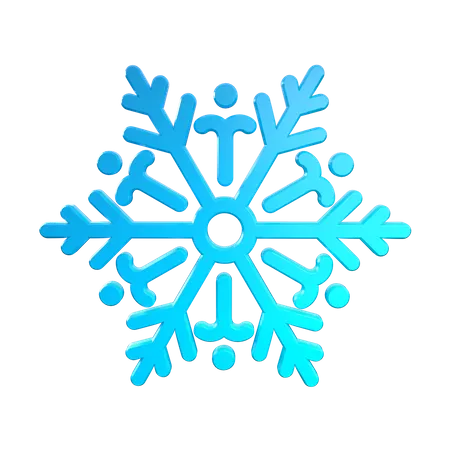 Snowflake  3D Icon