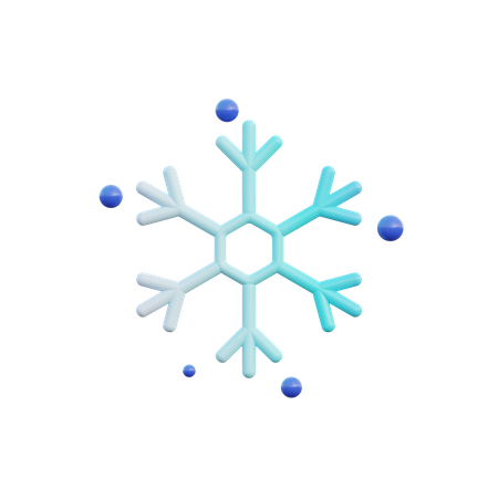 Snowflake  3D Icon