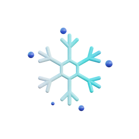 Snowflake  3D Icon