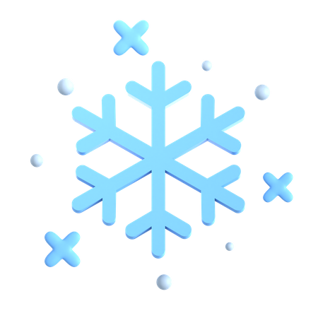 Snowflake  3D Icon