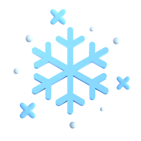 Snowflake  3D Icon