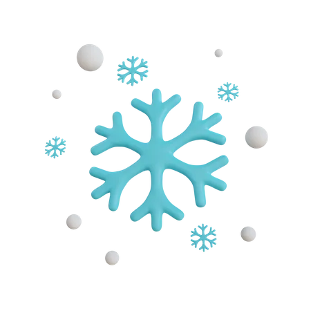 Snowflake  3D Icon