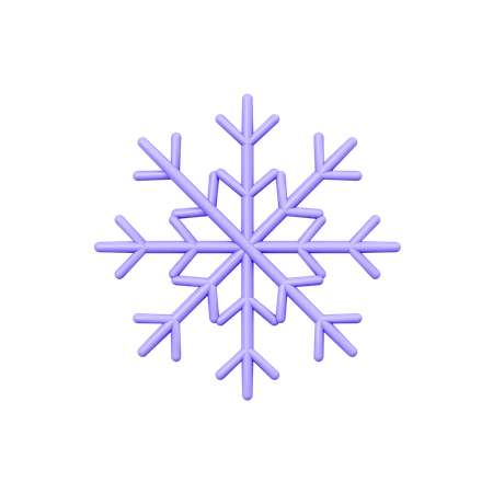 Snowflake  3D Icon