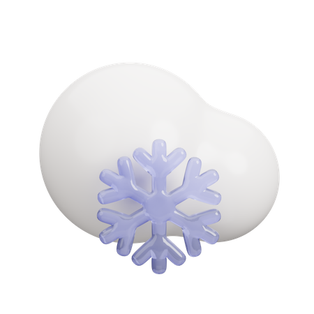 Snowflake  3D Icon