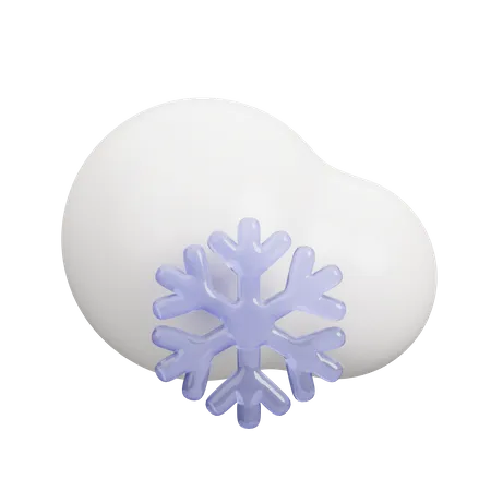 Snowflake  3D Icon