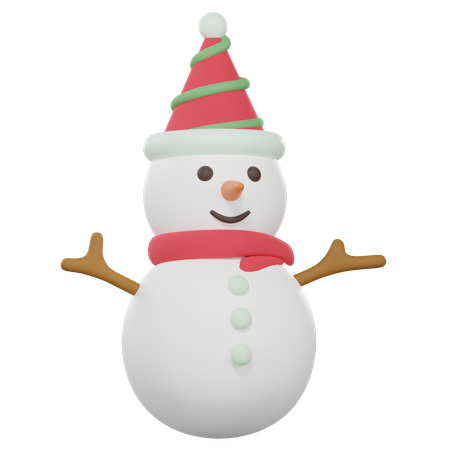 Snowman  3D Icon