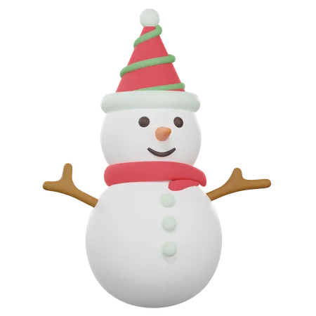 Snowman  3D Icon