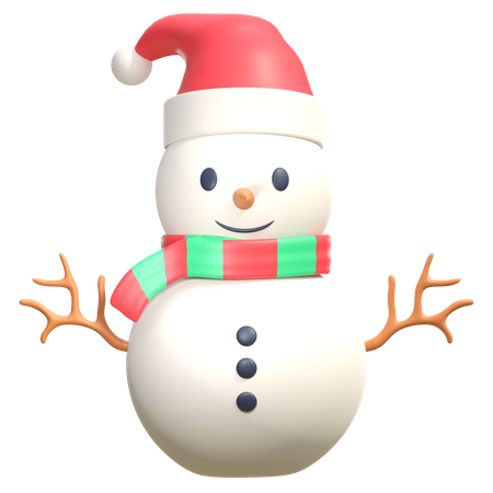 Snowman  3D Icon