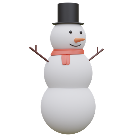 Snowman  3D Icon