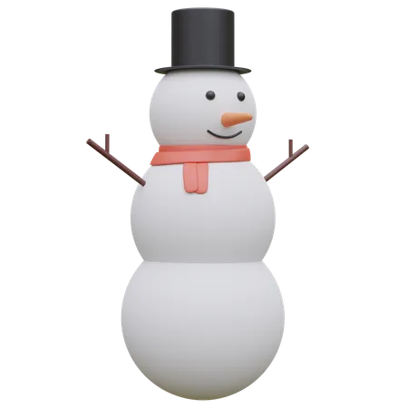 Snowman  3D Icon