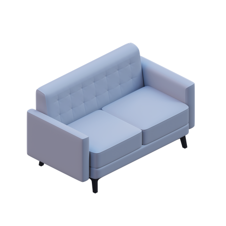 Sofa  3D Icon