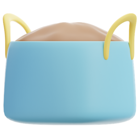 Soil bag  3D Icon