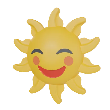 Soleil du désert  3D Icon